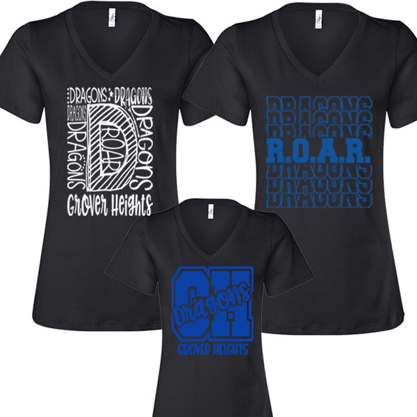 Grover Heights: 23 Ladies V Neck
