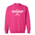 AGHS VB: Girls Volleyball Pink Sweatshirt