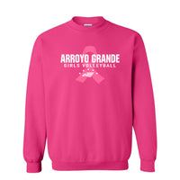 AGHS VB: Girls Volleyball Pink Sweatshirt