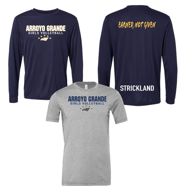 AGHS VB: Girls Volleyball PLAYER Gear