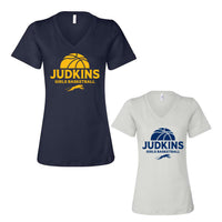 Judkins Basketball: Ladies V Neck