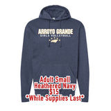 AGHS VB: Girls Volleyball Heathered Navy