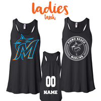 PB Marlins: Ladies- Tank or V Neck